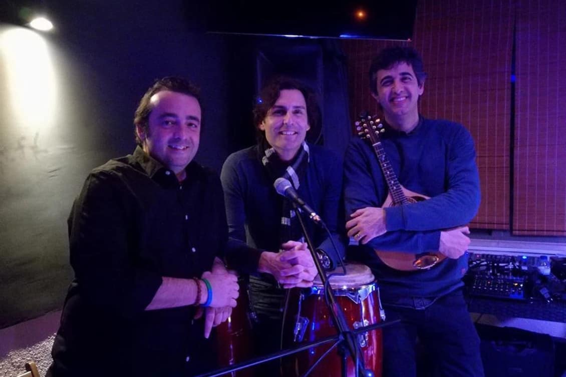 Rui Franjas, Edu Miranda e João no B2Restaurante